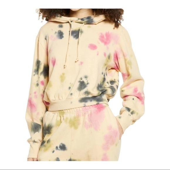 AFRM sand crumble tie dye sweatshirt - Picture 1 of 11